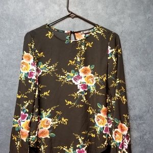 Floral SHEIN blouse